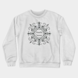 Sunflower drawing and sketching Crewneck Sweatshirt